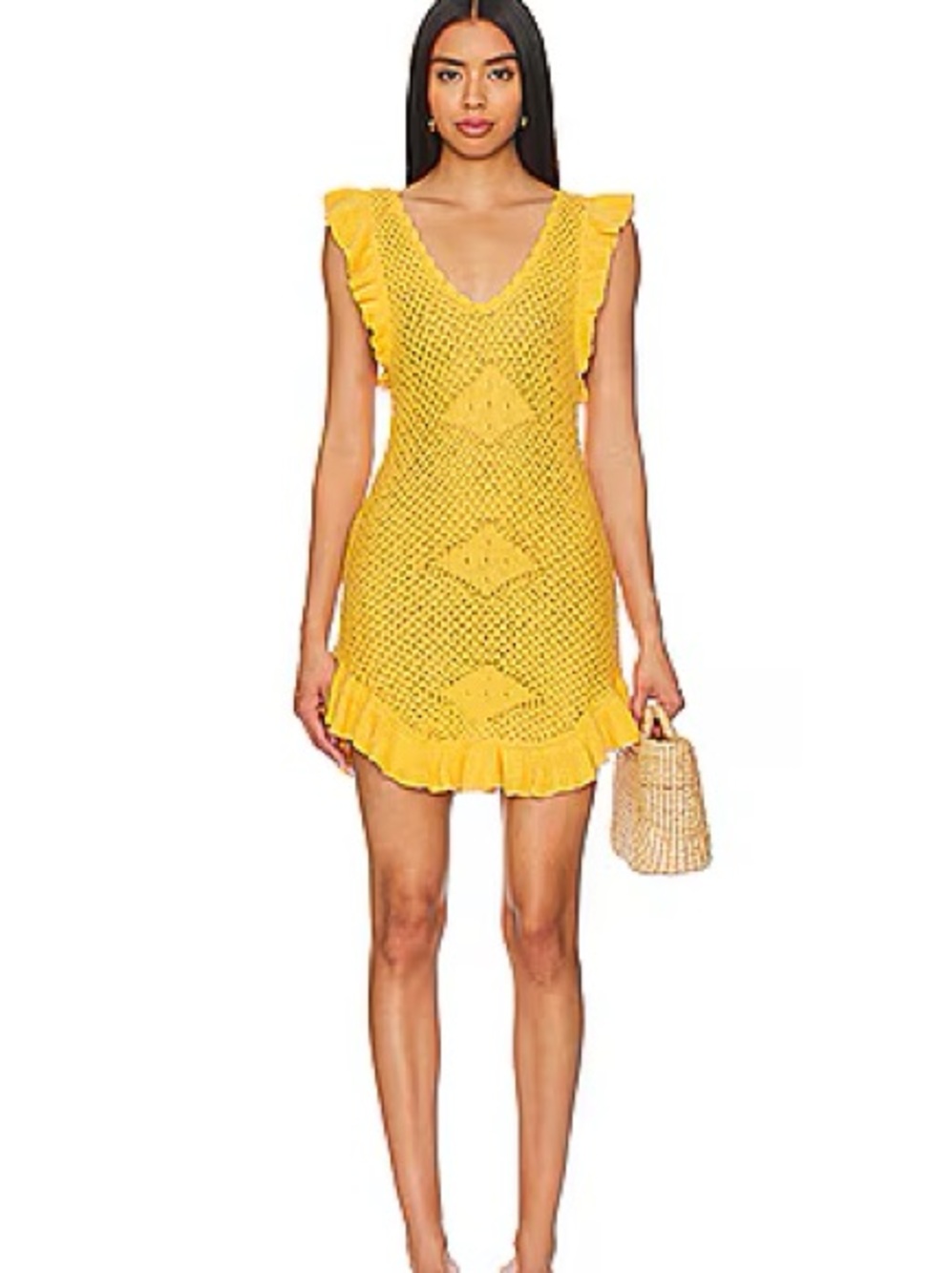 Free people crochet dress